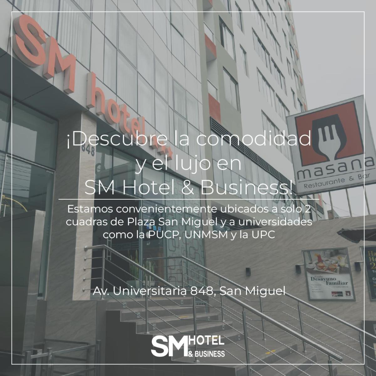 Sm Hotel Plus ليما المظهر الخارجي الصورة
